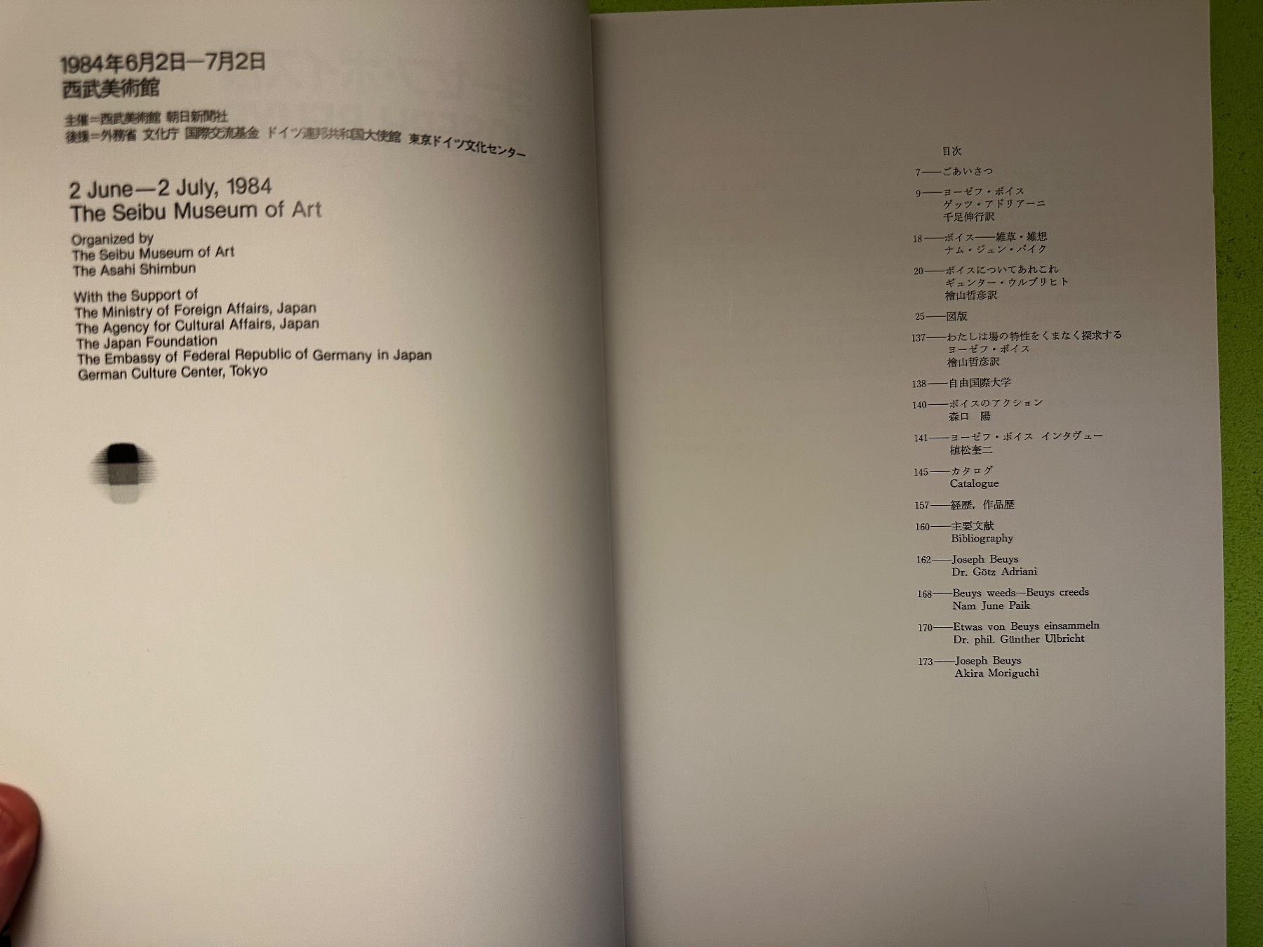 Libri: Joseph Beuys: An Exhibition Based on The Ulbricht Collection – Usato da Zürich venduto da allp 2