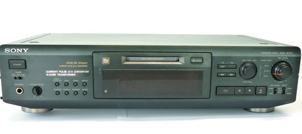 Sony - Minidisc Deck MDS-JE700 MD Recorder - Reproductor de - Catawiki