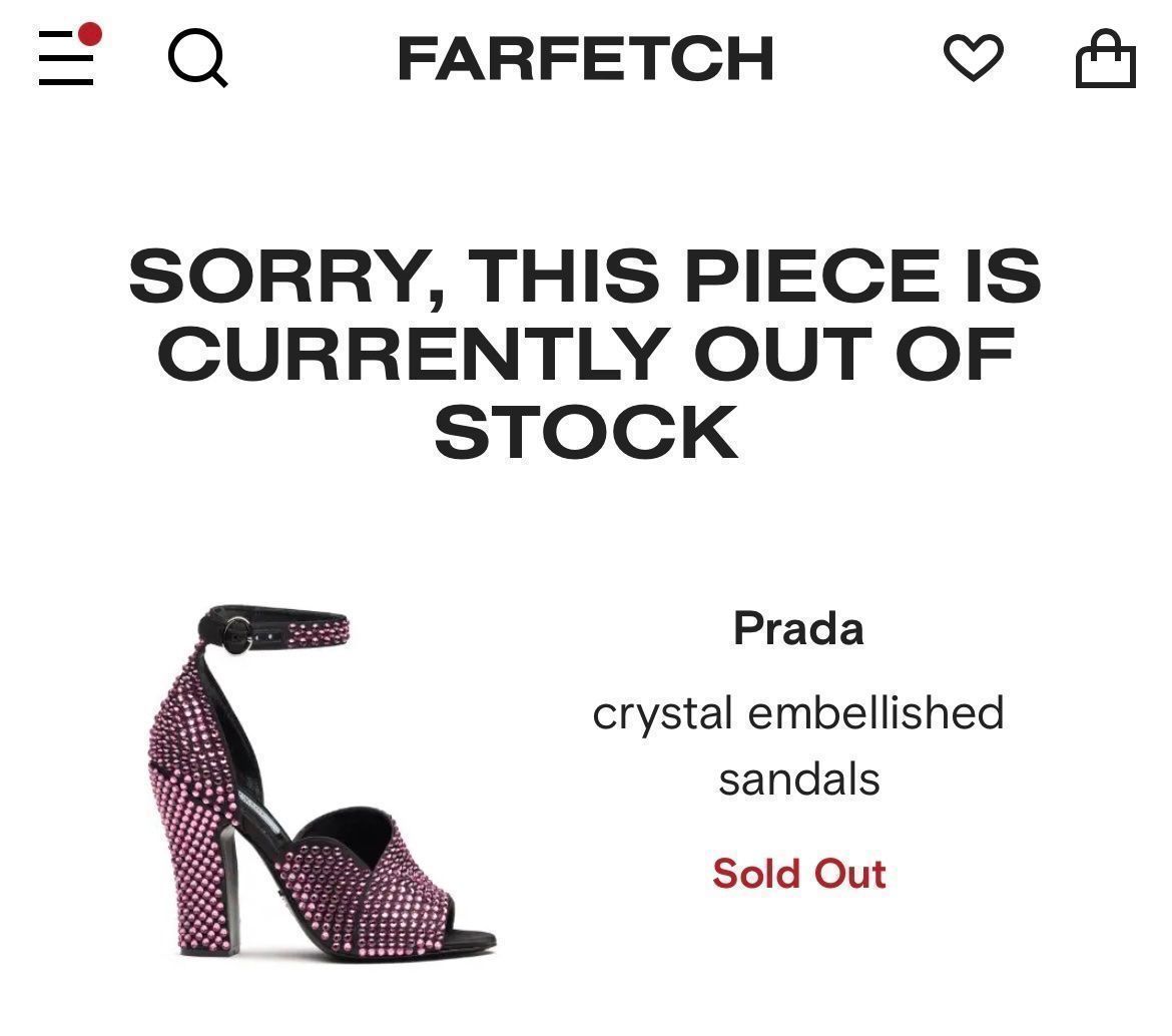 Prada Chaussures femmes: Prada Schuhe Crystal High Heels Grösse 37.5 NP 2000 CHF – Neuf (Voir description) à Luzern par ariazalea 3