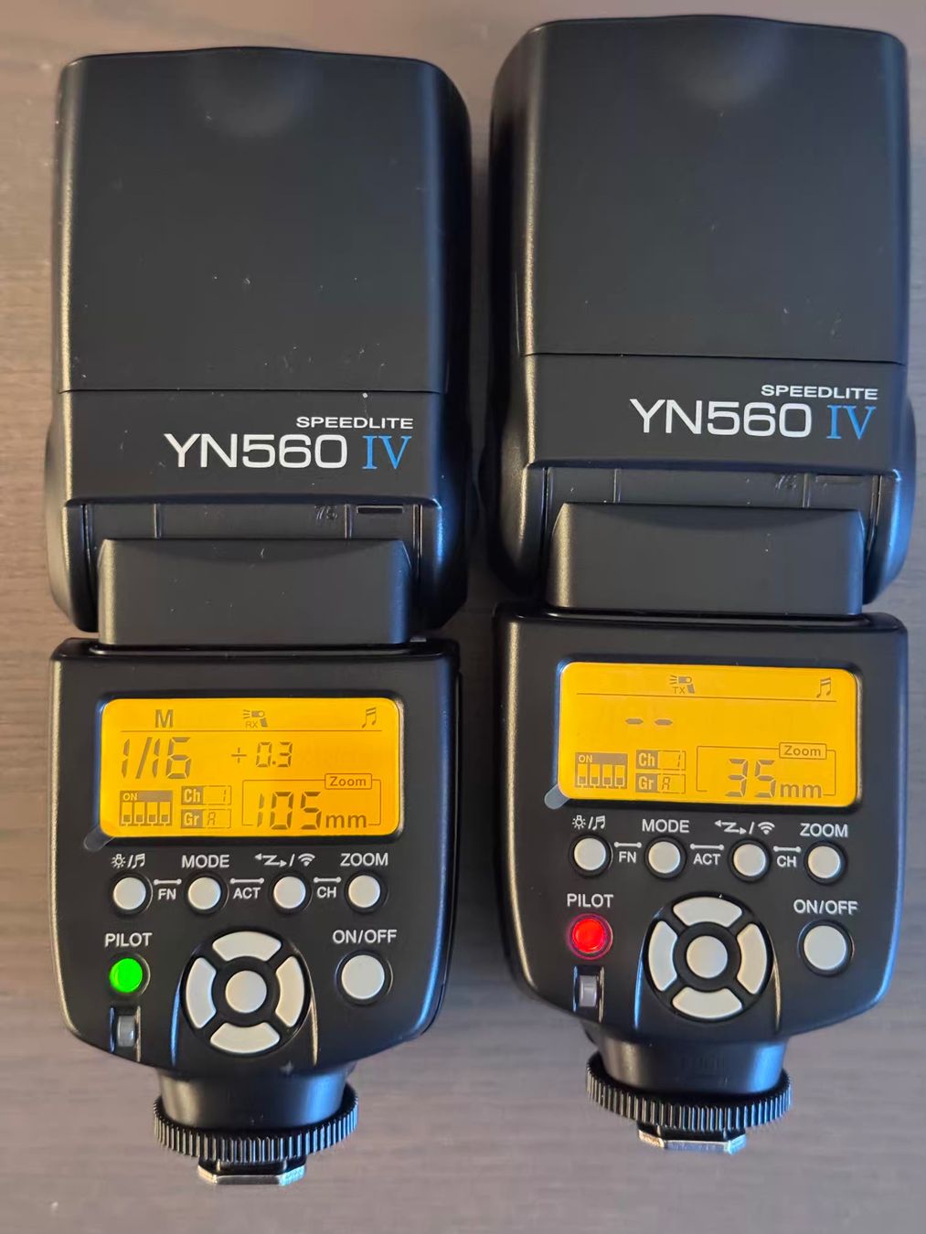 Yongnuo Flash: 2 Yongnuo YN560 IV Blitzgeräte Set mit Controller in OVP – Nuovo (secondo la descrizione) da Zürich venduto da istvanfarkas 3