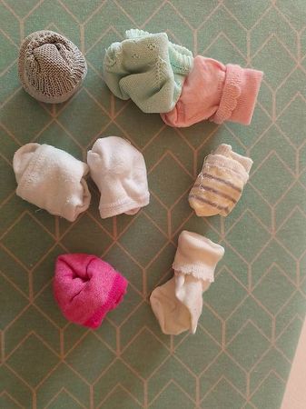 Kit naissance bonnet gants chaussettes