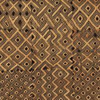 Raphia-Plüschgewebe, "Velours du Kasaï", Afrikanische Kunst
