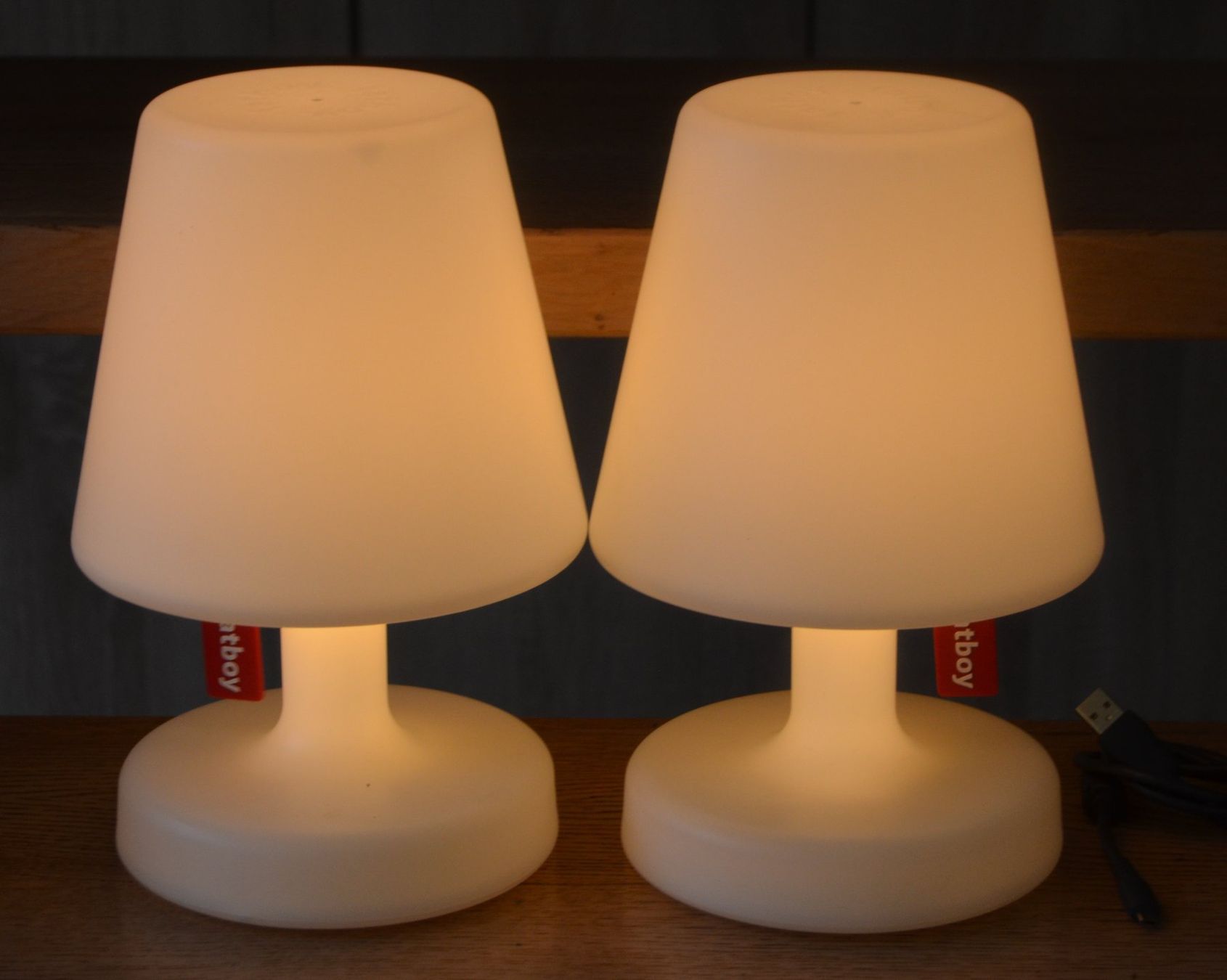Fatboy Lampen: 2 x Fatboy Tischleuchte / lampe de table – Gebraucht aus Collonges von arashee 3
