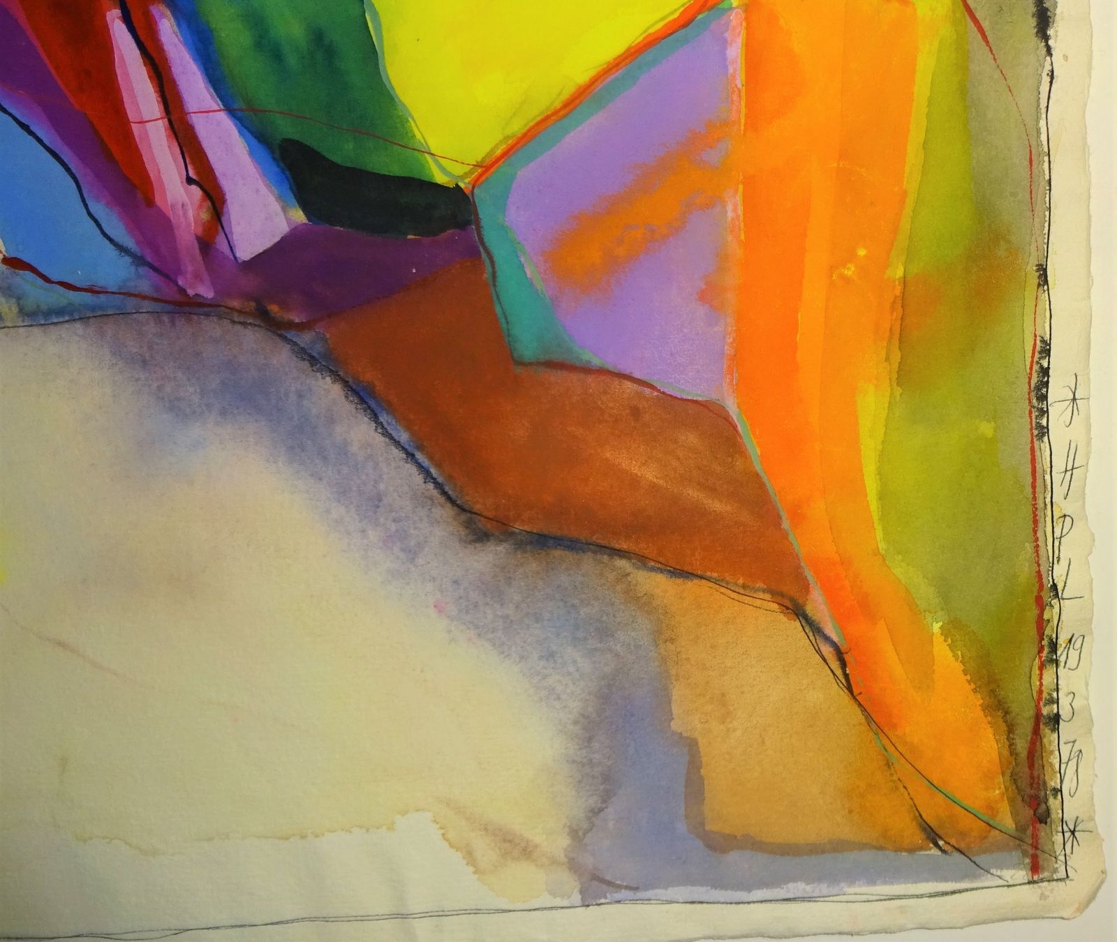 Dipinti: Original Gouache Gemälde – Usato da Zürich venduto da kunstkreis 2
