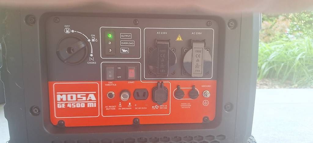 Generatori di corrente: Mosa Generatore Ge 4500 generator – Usato da Giubiasco venduto da Famil.l 3