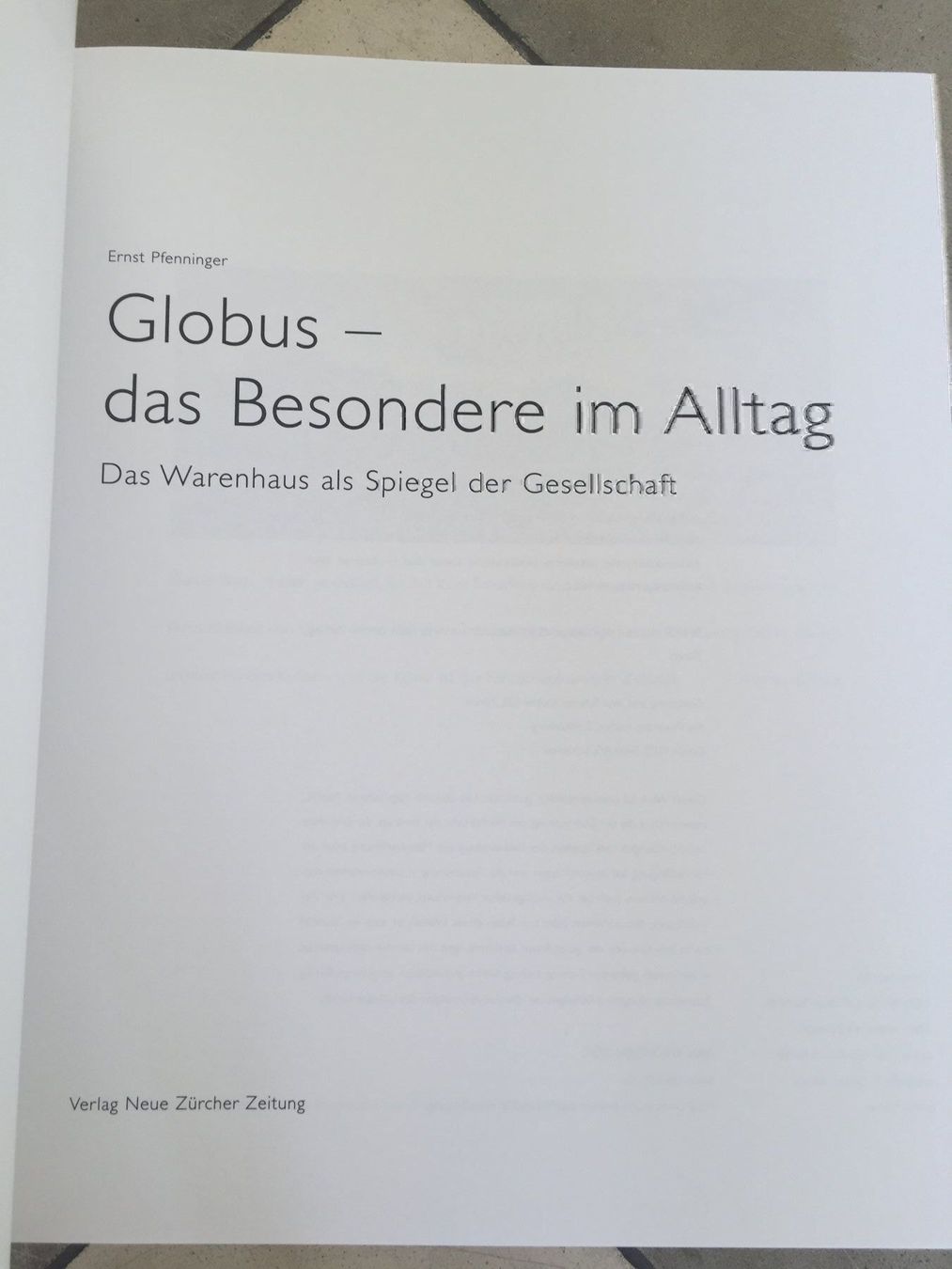 Libri: GLOBUS-BUCH - Das Besondere im Alltag – Nuovo e nell'imballaggio originale da Eglisau venduto da vfe7 2