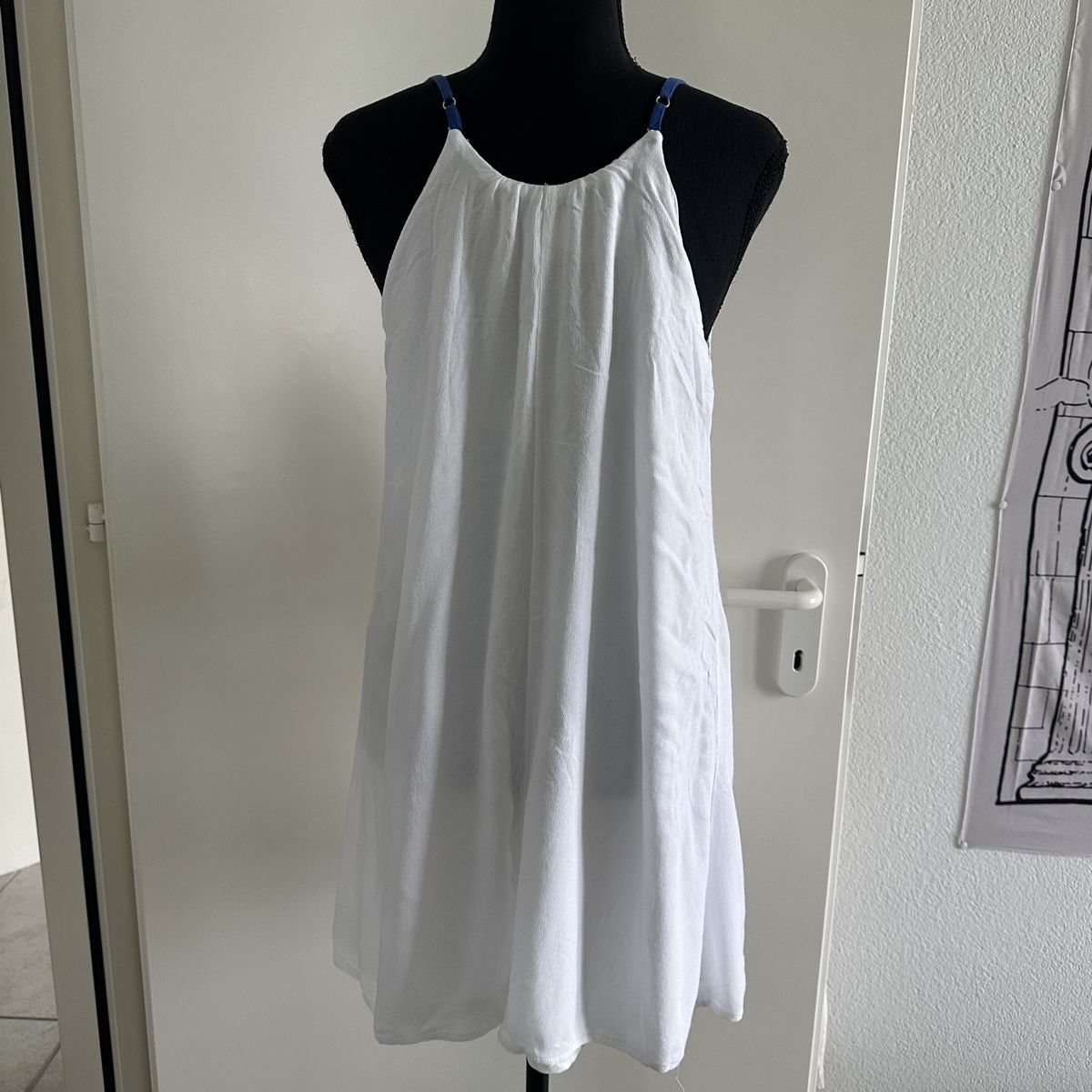 Goa Vestiti: WHITE BOHO HIPPIE DRESS S M – Usato da Zofingen venduto da JumpInVintage 3