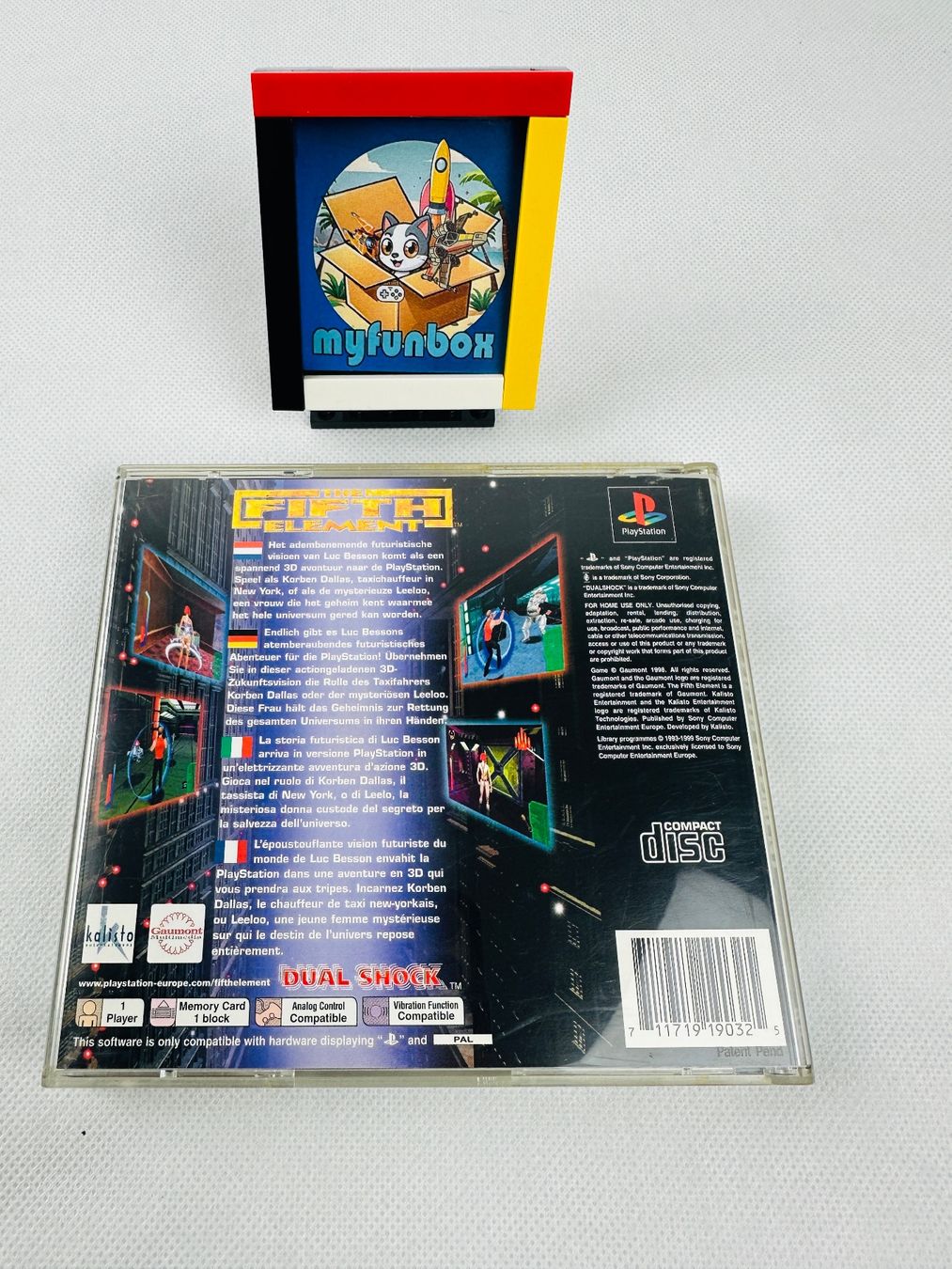 Giochi: Playstation 1 PS1 The Fifth Element – Usato da Kappel SO venduto da MyFunBox 1