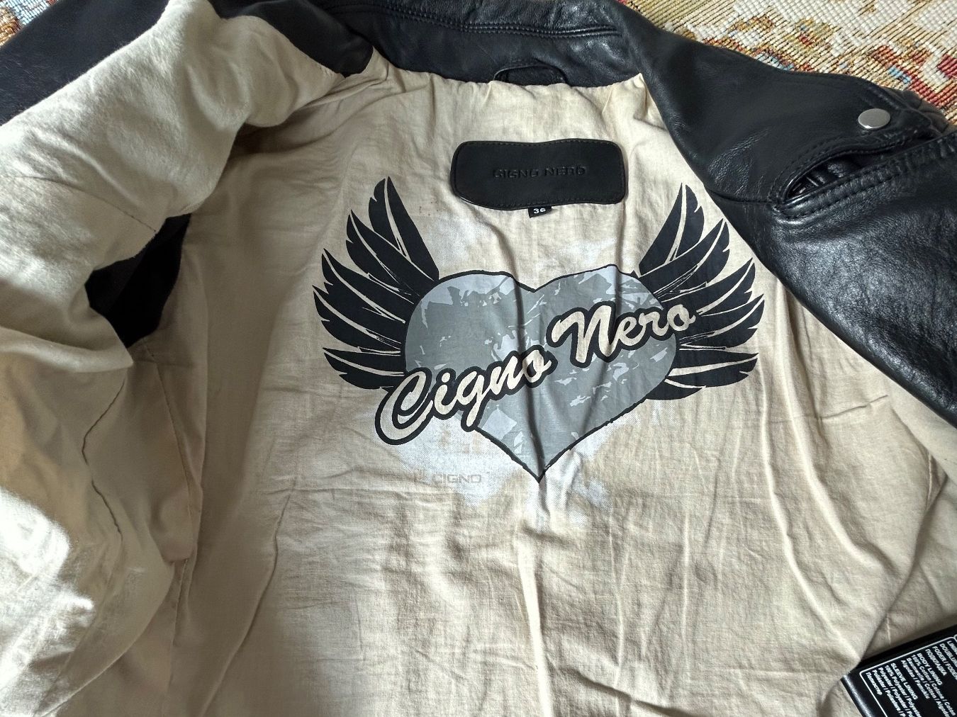Giacche: Lederjacke von Cigno Nero Gr. 36 – Usato da Rothenburg venduto da stacostaco 3