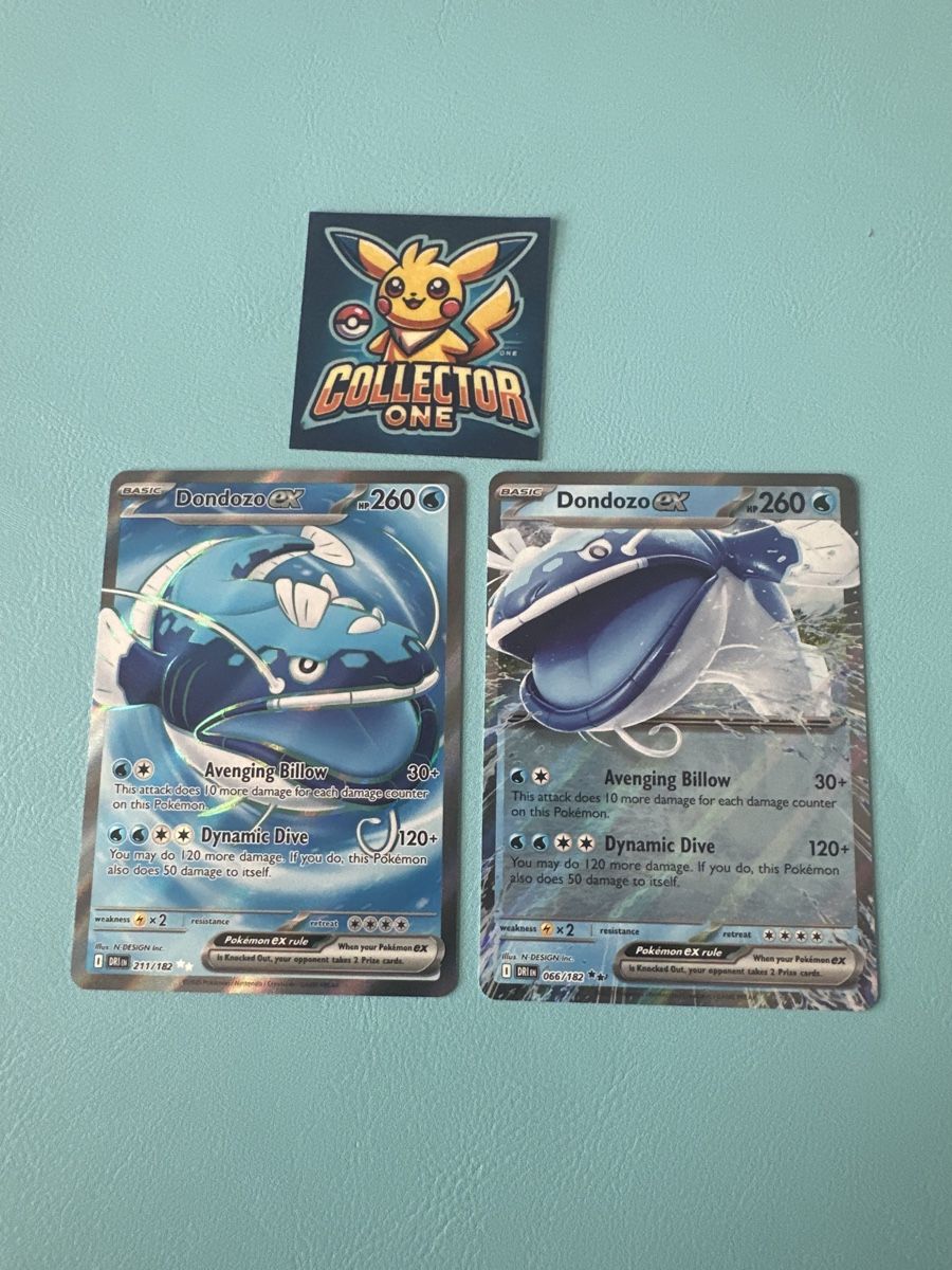 Pokémon Sammelbilder & Trading cards: Pokemon Dondozo EX Duo Mega Evolutions 211/182 066/182 Top – Neu (gemäss Beschreibung) aus Lommiswil von CollectorOne