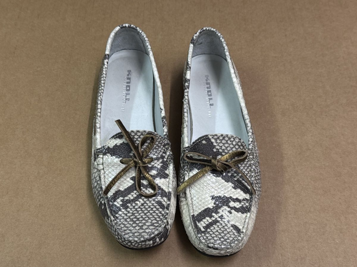 Damenschuhe: Loafers Knoll Schlangenmuster Gr. 38  – Gebraucht aus Zürich von daki81