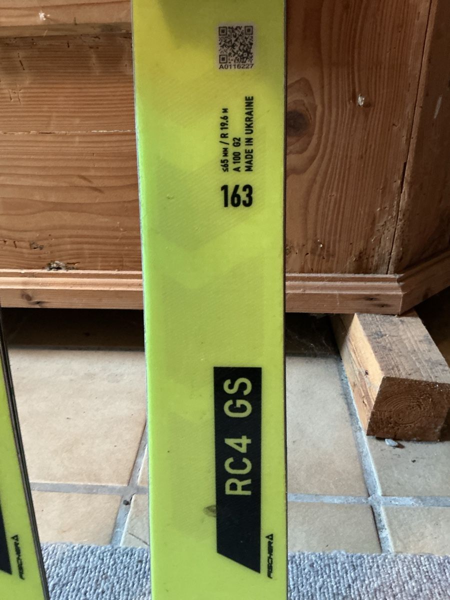 Fischer Skis: Fischer RC4 GS 163 cm – Gebraucht aus Diepoldsau von Fabedi 2