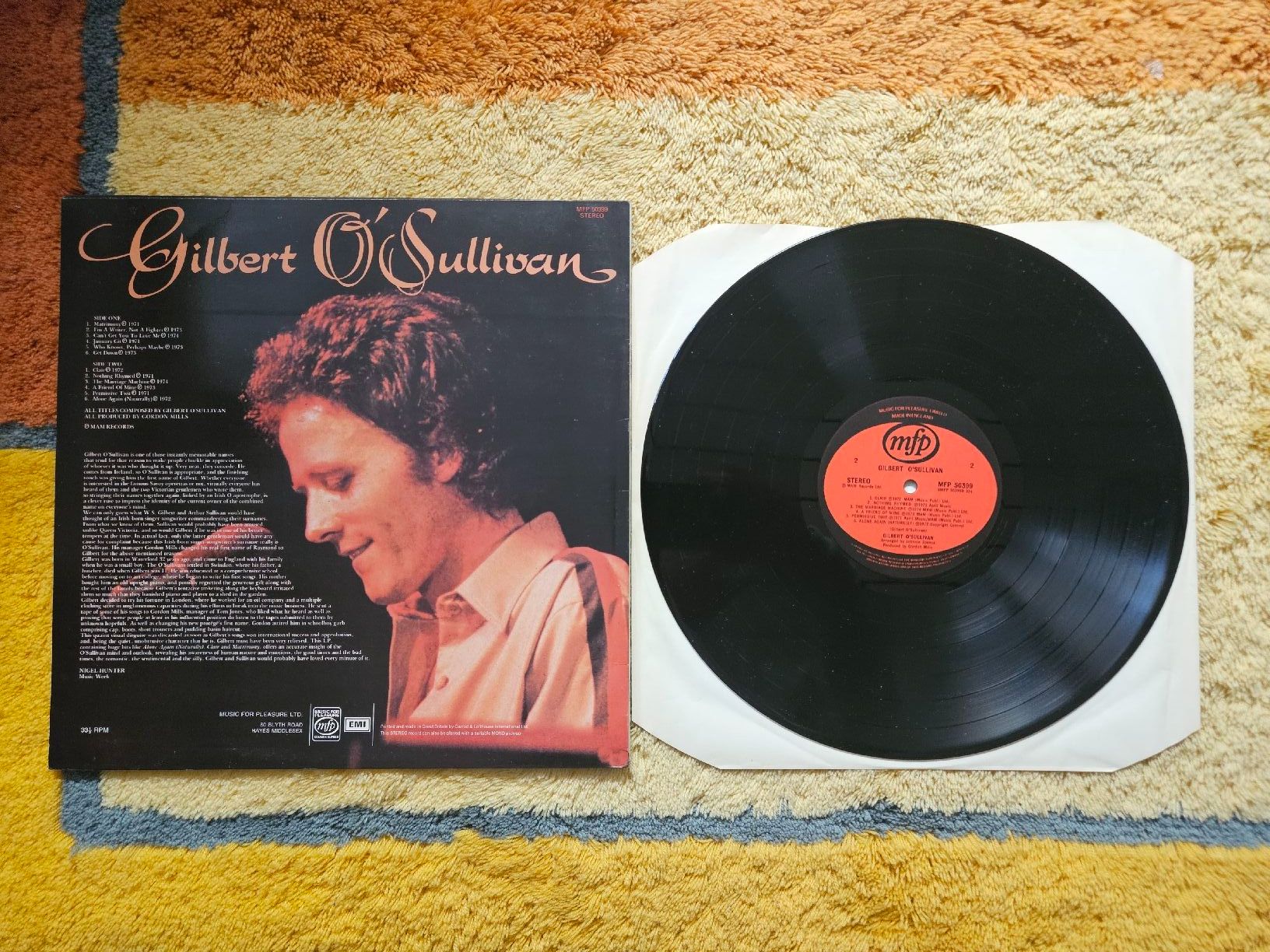 Dischi in vinile: Gilbert O'Sullivan Schallplatte Lp - Gilbert O'Sullivan – Nuovo (secondo la descrizione) da Lyss venduto da Alexine 1