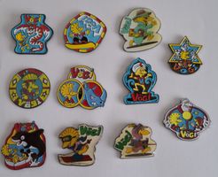 11 x Vögi Pins