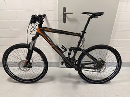 Mountainbike schwarz