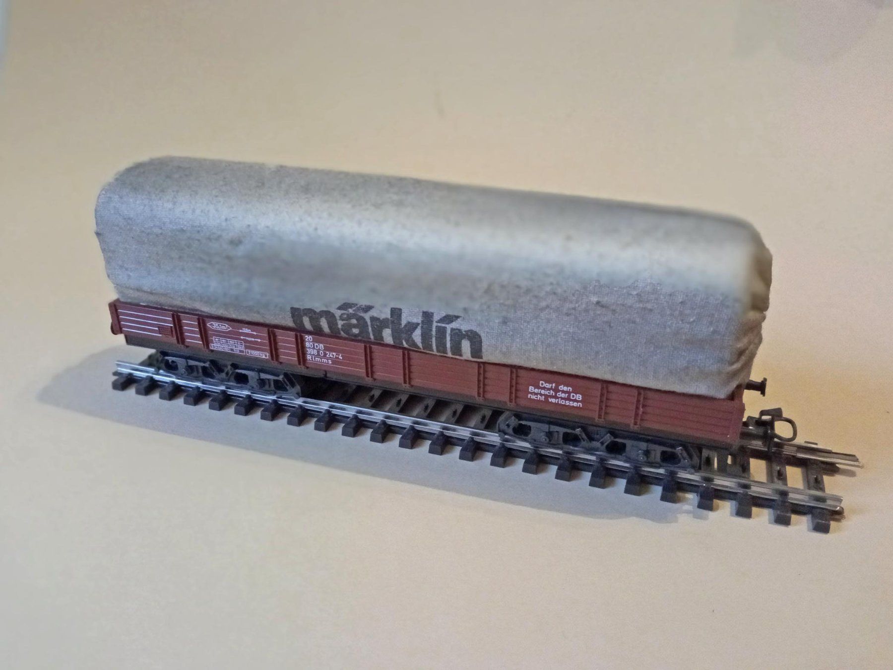Märklin Modellini di ferrovie: Märklin 4475 Planenwagen – Usato da Riazzino venduto da bertowe 1