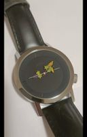 AKTEO Uhr "Made in France" • Zeiger in Pflanzen Form