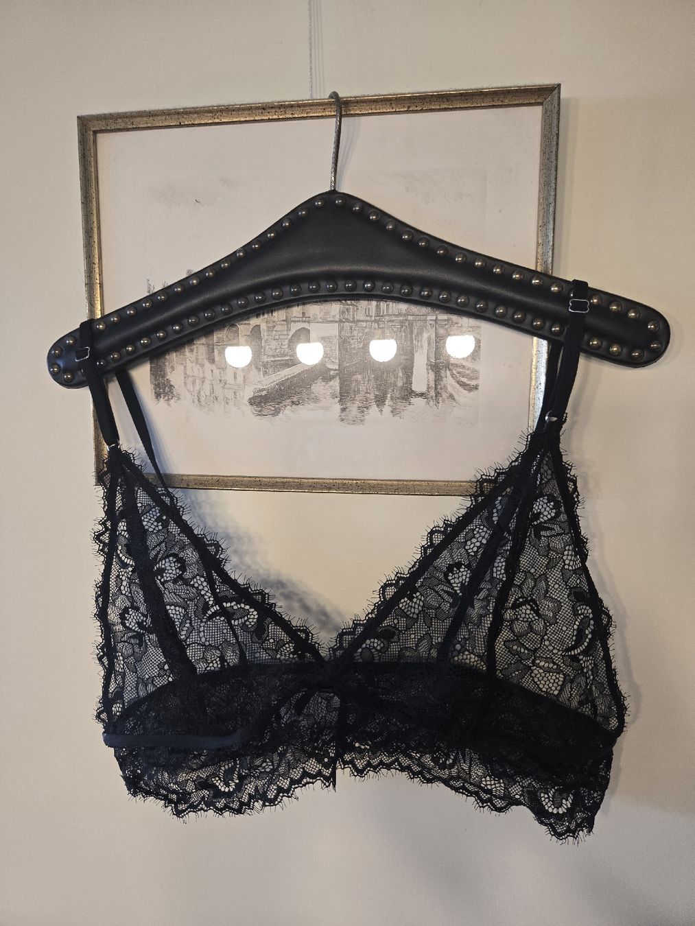 Sonstige Unterwäsche: Spitzen-Bralette schwarz Groesse XL neu – Neu (gemäss Beschreibung) aus Dübendorf von Timulka