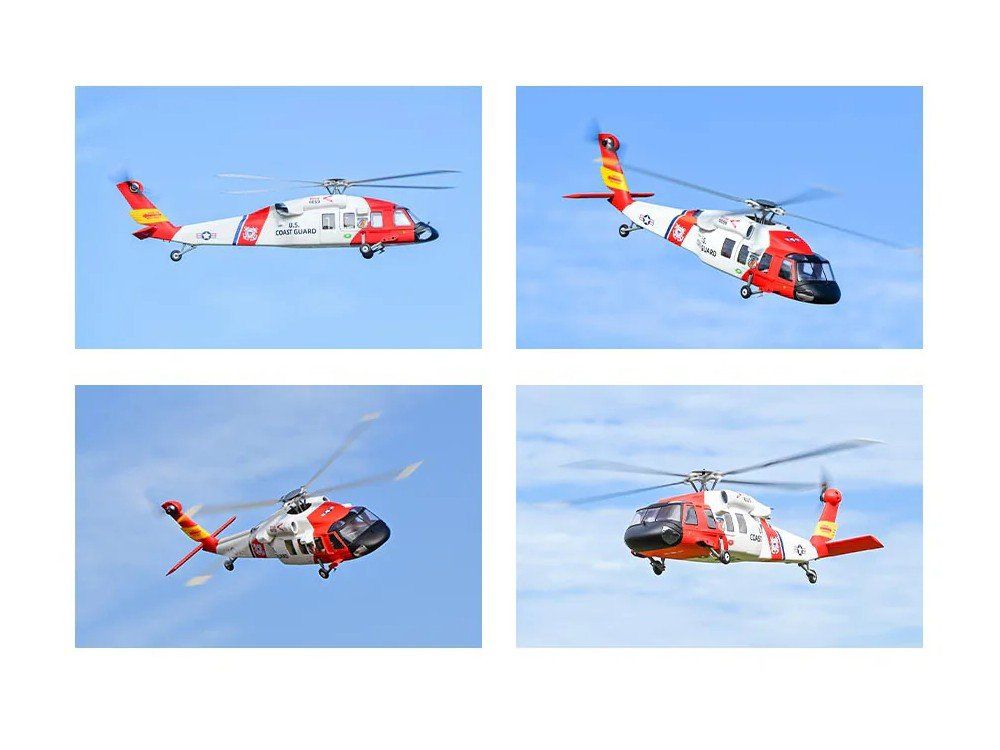 RC Modellbau: FLY WING MH-60T Jayhawk - Smart Scale Helikopter – Neu und originalverpackt aus Entlebuch von Hebu 2
