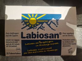 Labiosan Lippenschutz UV-Schutz LSF 20 25 Tuben neu