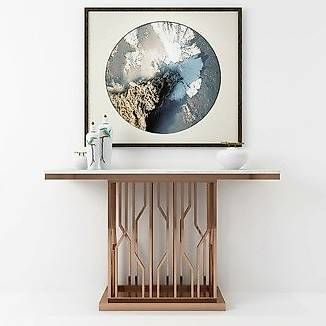 Tavoli: Modern Luxury Console Table Wood Gold Side Table – Usato da Zug venduto da jvmoebel-schweiz 2