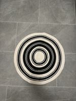 H&M HOME Round Jute Rug 70cm Diameter - Neutral Tones
