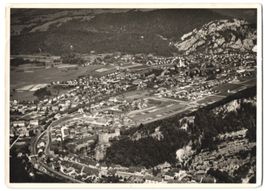 Fotografie Balsthal, Fliegeraufnahme mit