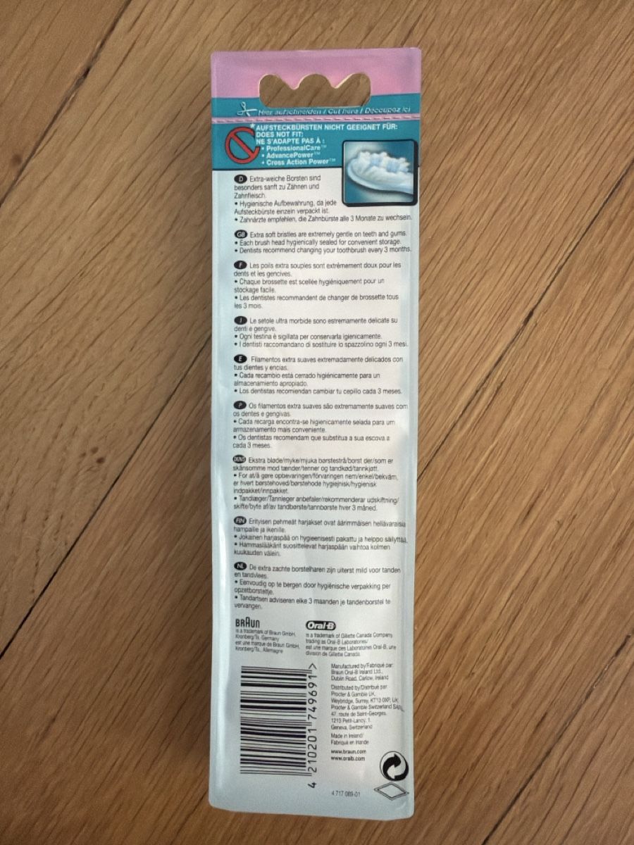 Oral B Soins dentaires: Oral-B Bürstenköpfe neu – Neuf avec emballage d'origine à Zollikon par lnhw1 1