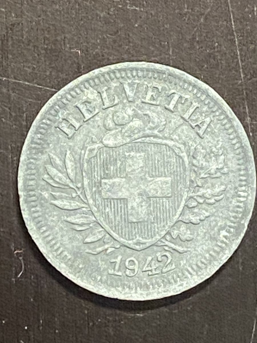 Tutti le monete: CH, 1 ct 1942 Zinc – Usato da Corsier-sur-Vevey venduto da Ginoarturo 1