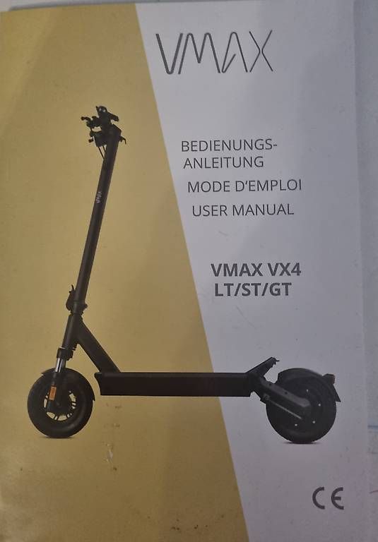 Elektromobile: VMAX VX4 E-Scooter 270 KM  neuwertig – Gebraucht aus Grosswangen von Josty75