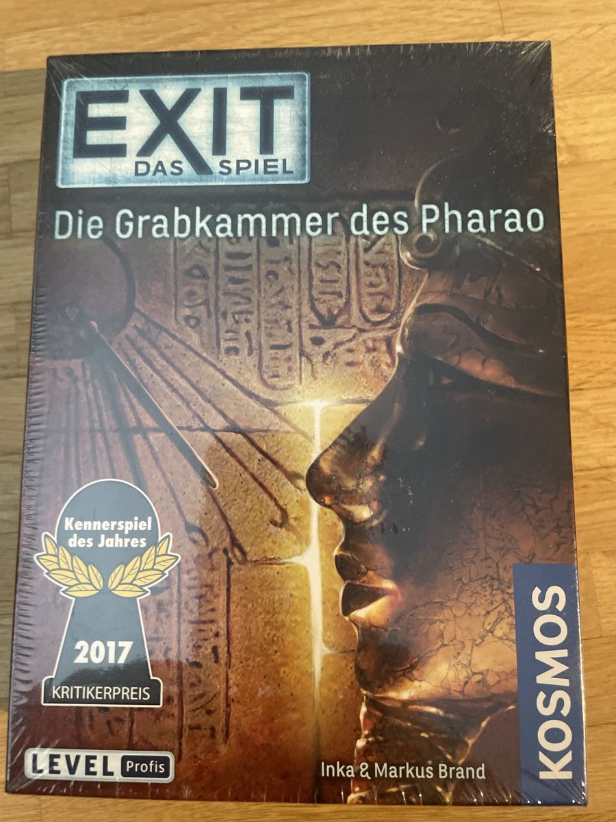 Kosmos Spiele: EXIT Die Grabkammer des Pharao – Neu und originalverpackt aus Horw von Amy28