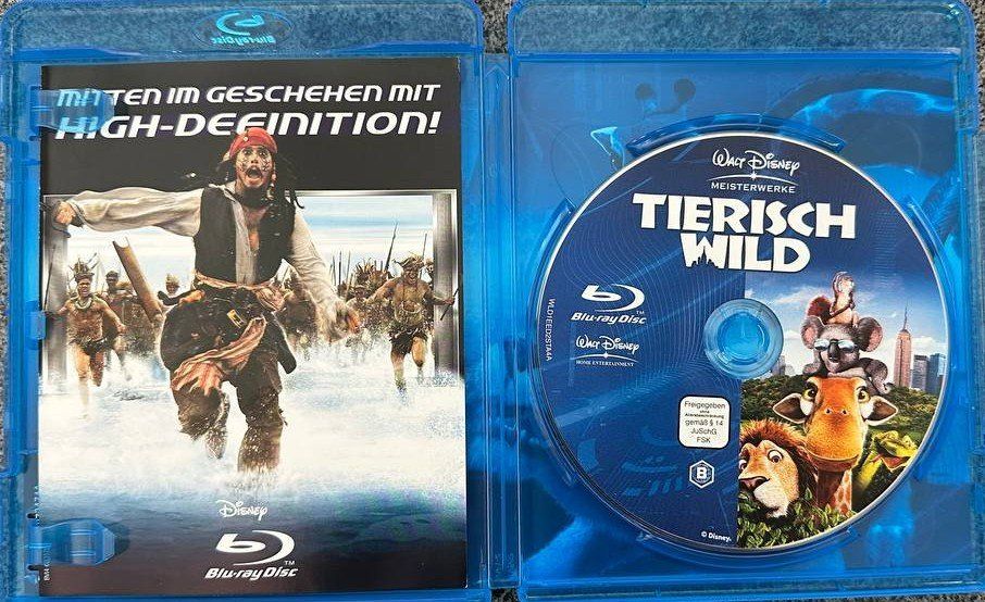 Tutti i DVDs: Tierisch Wild - Blu-ray Disc - Top Zustand – Usato da Beringen venduto da Mantafisch1 3
