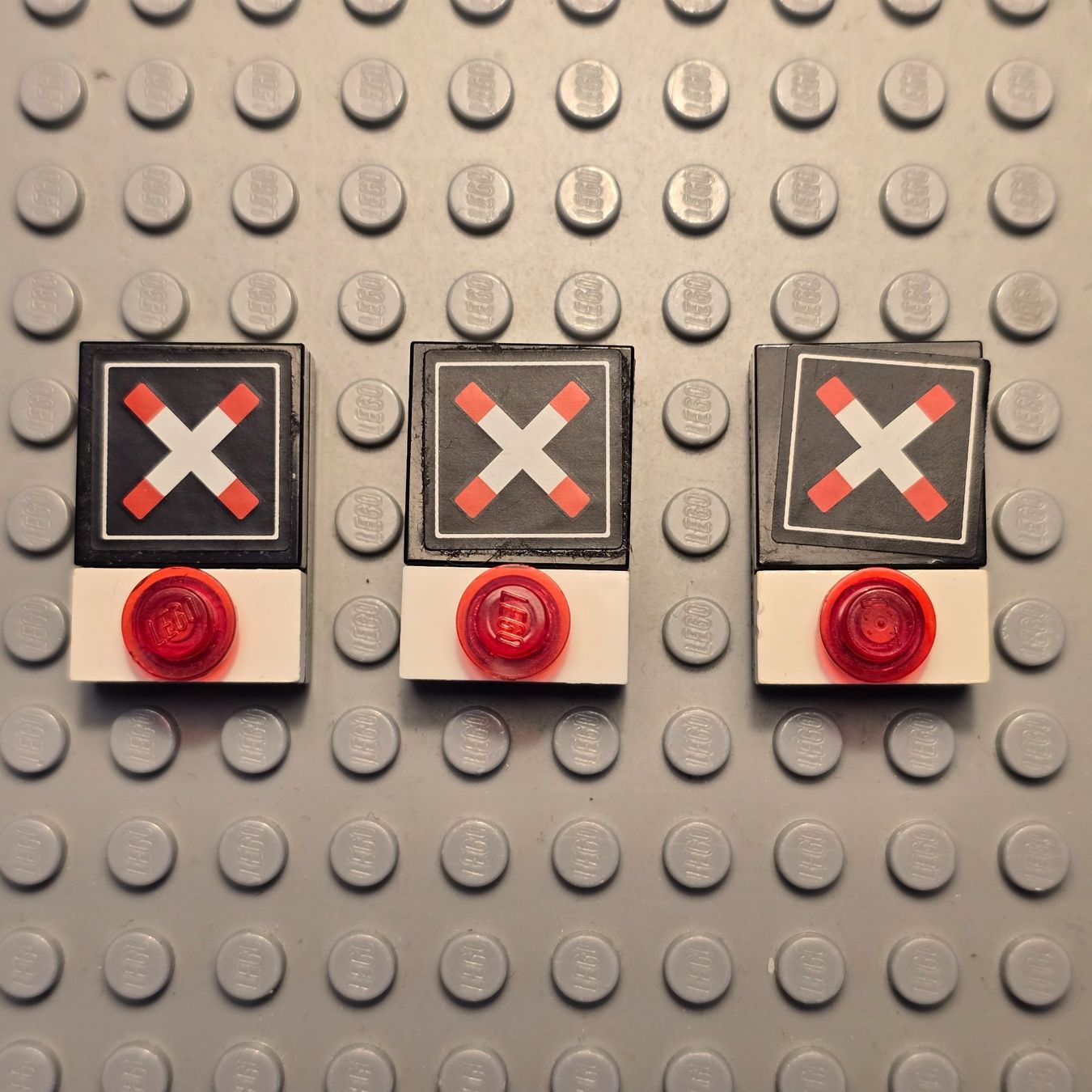 Lego Kit di costruzioni: Lego 3x System Zug Fliesen – Usato da Basel venduto da Swi-7621
