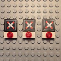 Lego 3x System Zug Fliesen