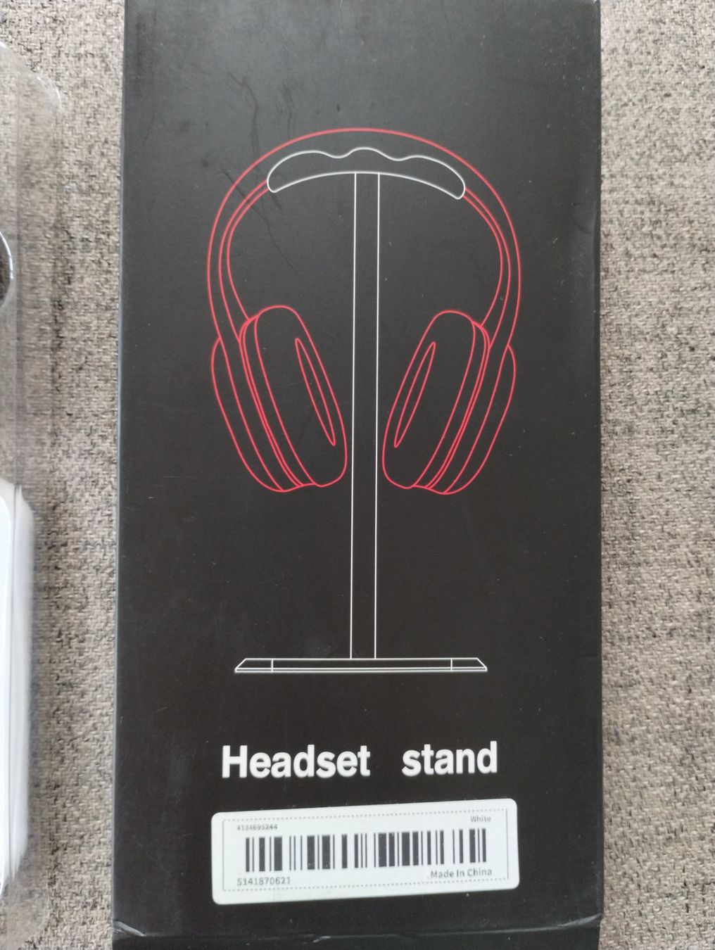 Cuffie: support pour casque blanc – Nuovo e nell'imballaggio originale da Lausanne venduto da Martinucci 1