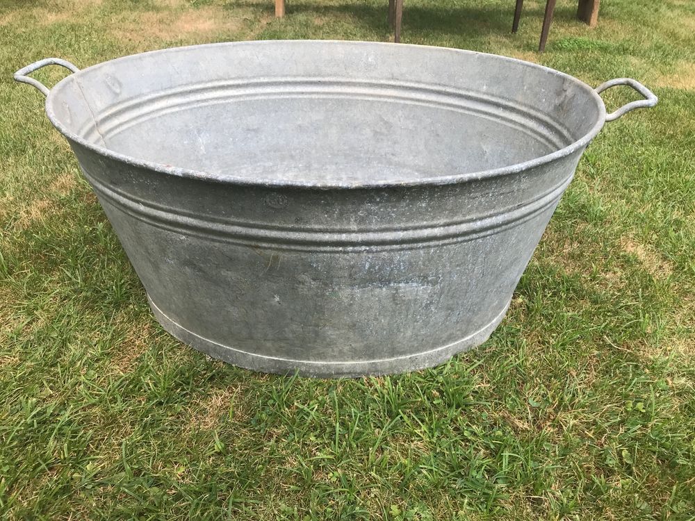 Grosser Zuber Zinkwanne 80 Liter Kaufen auf Ricardo