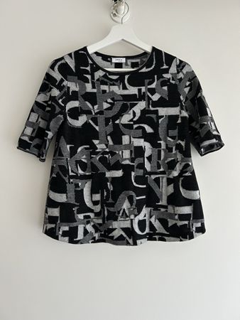 Amazing knit jacquard top Akris Punto