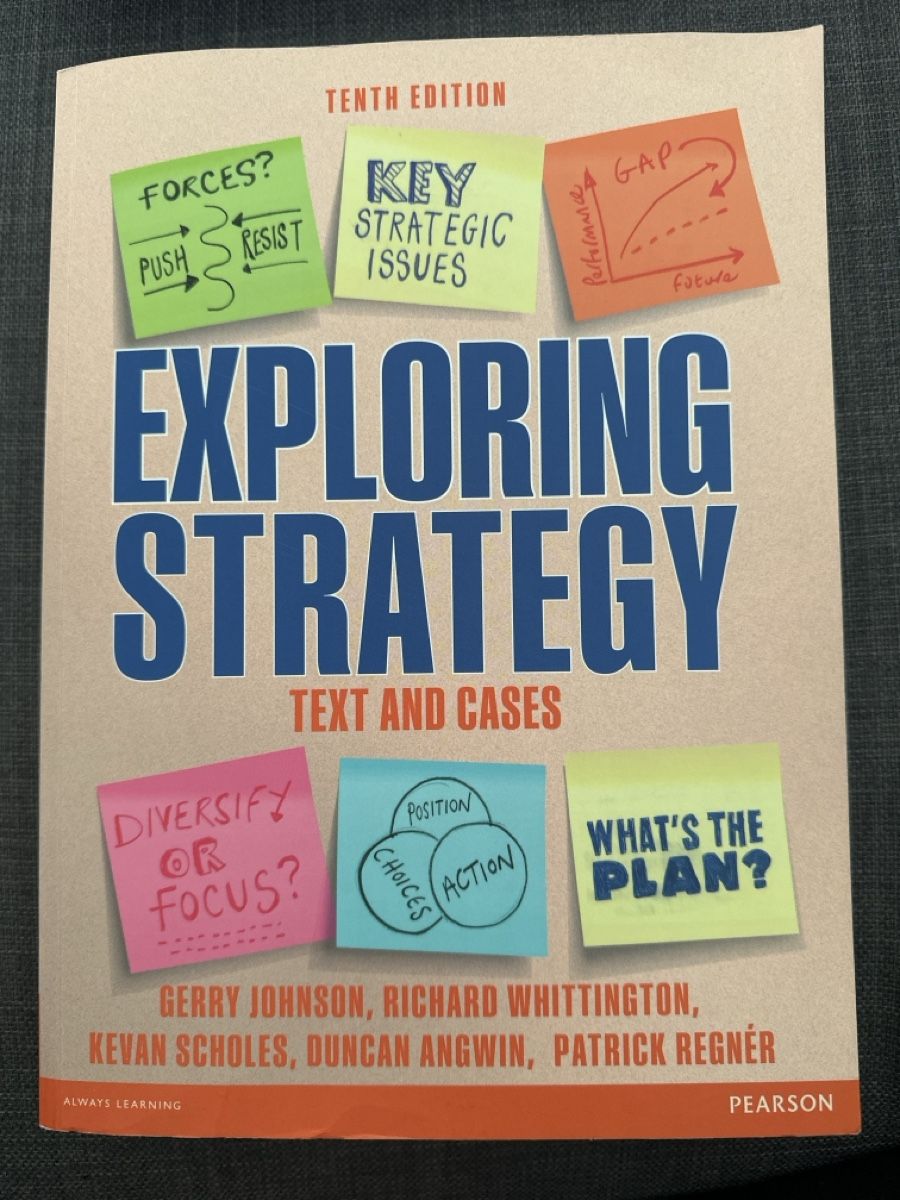Libri: Exploring Strategy, Text and Cases, 10. Auflage, 2014 – Usato da Münchenbuchsee venduto da MiamiGirl17