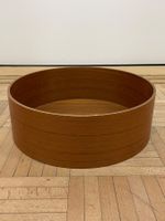 Vintage Teak Schüssel gradlinig Holz Schale Teakschale