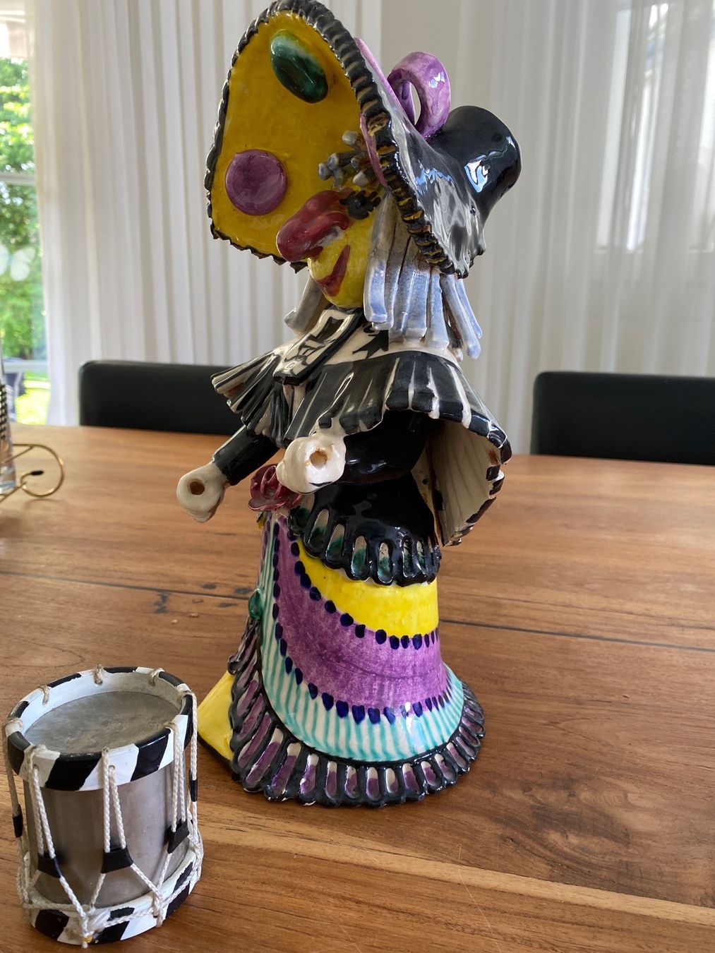 Statuette: Keramikfigur Basler Fasnacht – Usato da Kriens venduto da Wundertuete17 2