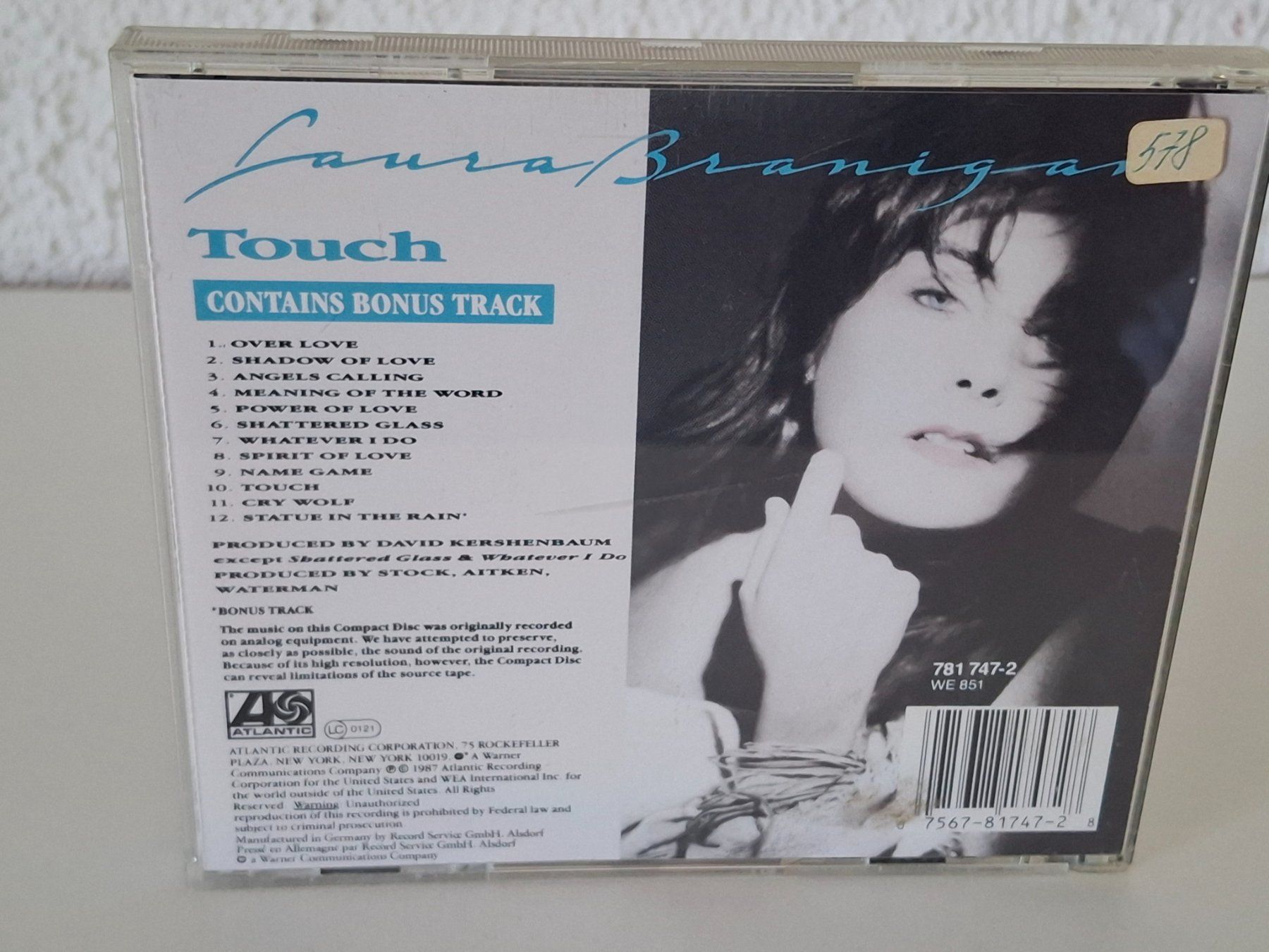 CD: CD Laura Branigan - Touch – Usato da Aarberg venduto da Jackup1 2