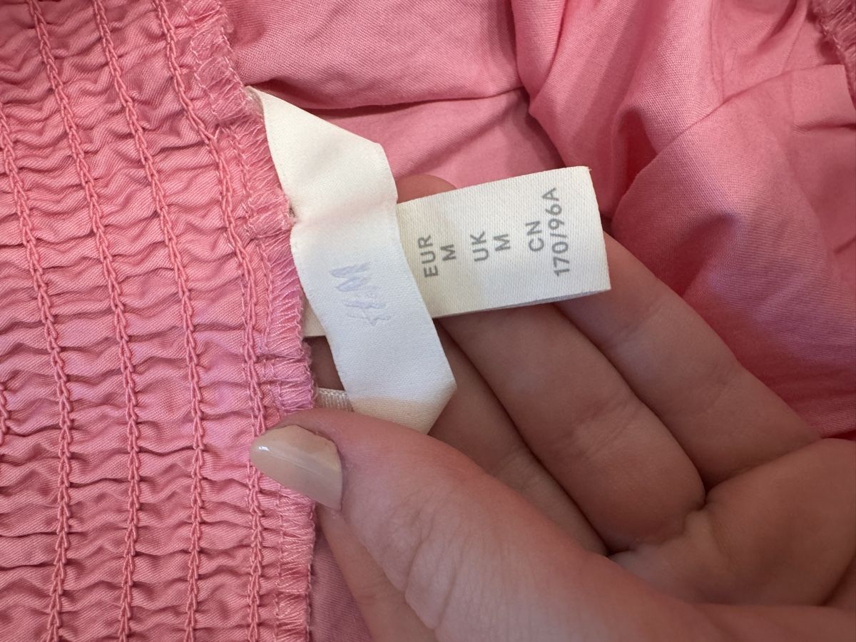 H&M Vestiti: Kleid 100% Baumwolle M, rosa – Nuovo (secondo la descrizione) da Malans GR venduto da leo_mz7w 1