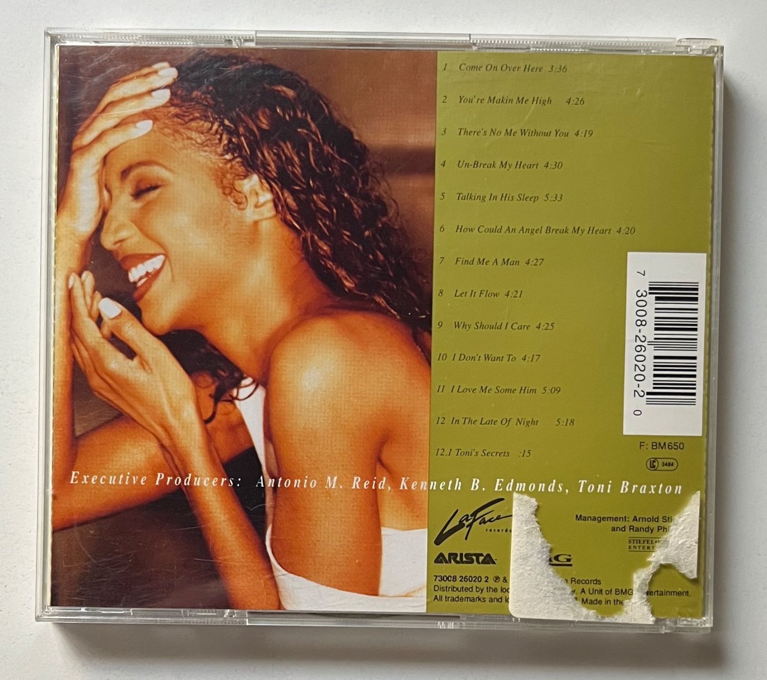 CDs: Tony Braxton / Secrets – Gebraucht aus Näfels von rottabi 1