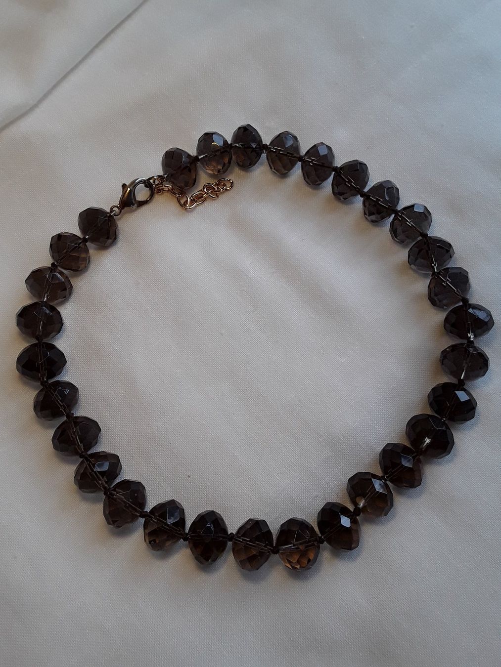 Catenine: Exclusives facettiertes RAUCH Quarz Collier – Usato da Zürich venduto da Aleick 5