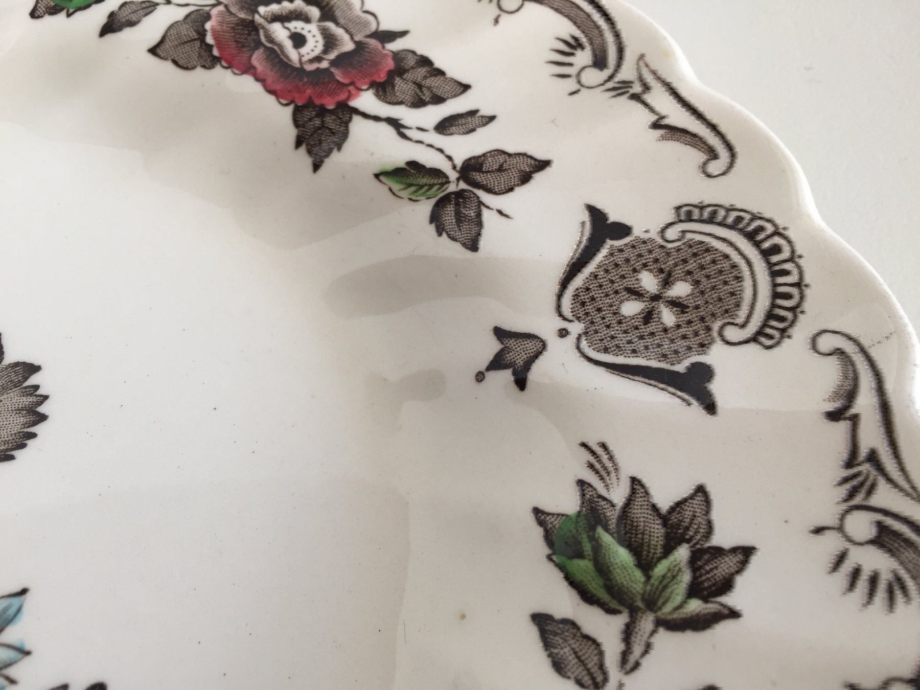 Piatti: Assiette faïence MYOTTS BOUQUET – Usato da Cossonay-ville venduto da Super-Price-Quality 4
