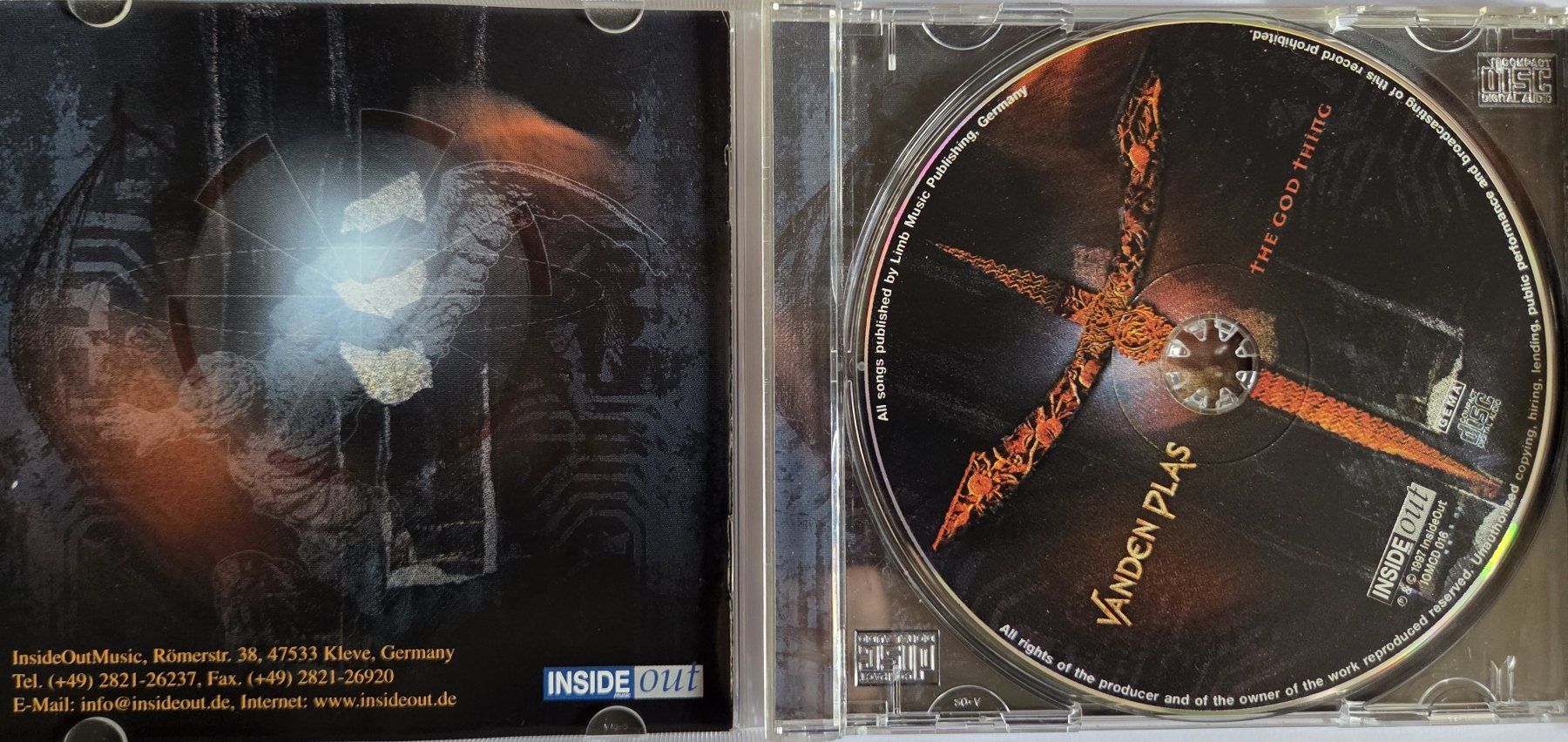 CD: Vanden Plas - The God Thing CD – Nuovo (secondo la descrizione) da Biberist venduto da Beaver58 1