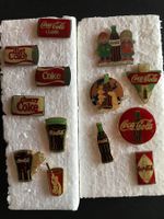 Pin Pins COCA-COLA diverse Dosen Gläser Flaschen  13 Stk