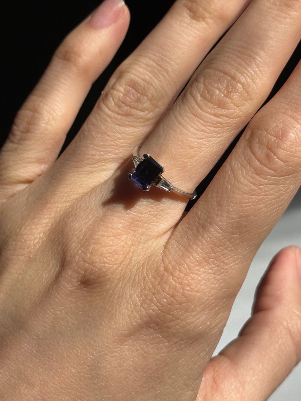 Anelli: .925 Sterling Silver 2.20ct natural Iolith Ring – Usato da Lenk im Simmental venduto da Janin1984 9