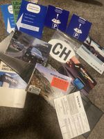 Volvo V70 (Typ S,P26, 00-07 Bordmappe Handbuch Abgastest div