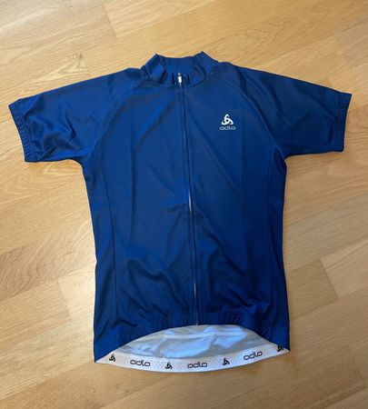 Odlo Velotrikot kurzarm blau Grösse M guter Zustand